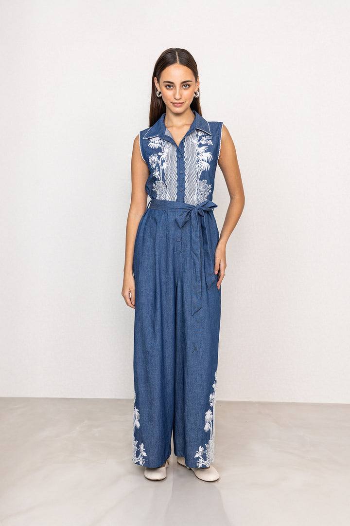 Odile Sleeveless Jumpsuit