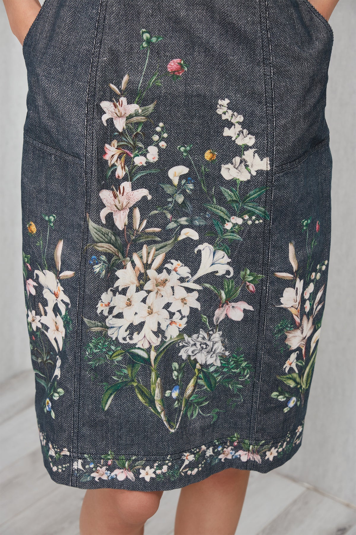 Callavie Strap Midi Dress