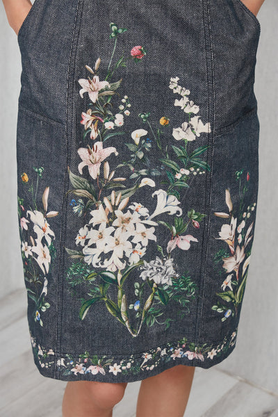 Callavie Strap Midi Dress