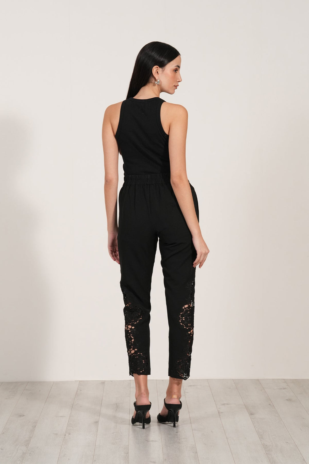Lace Pants 53 Black