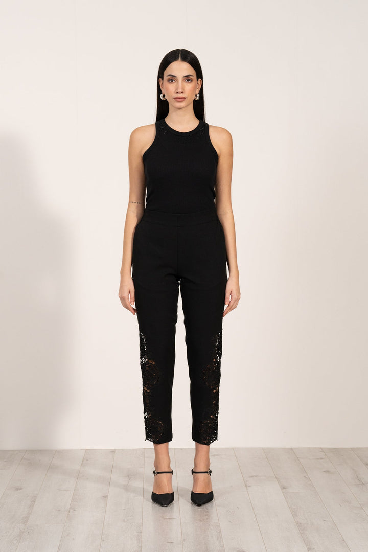 Lace Pants 53 Black