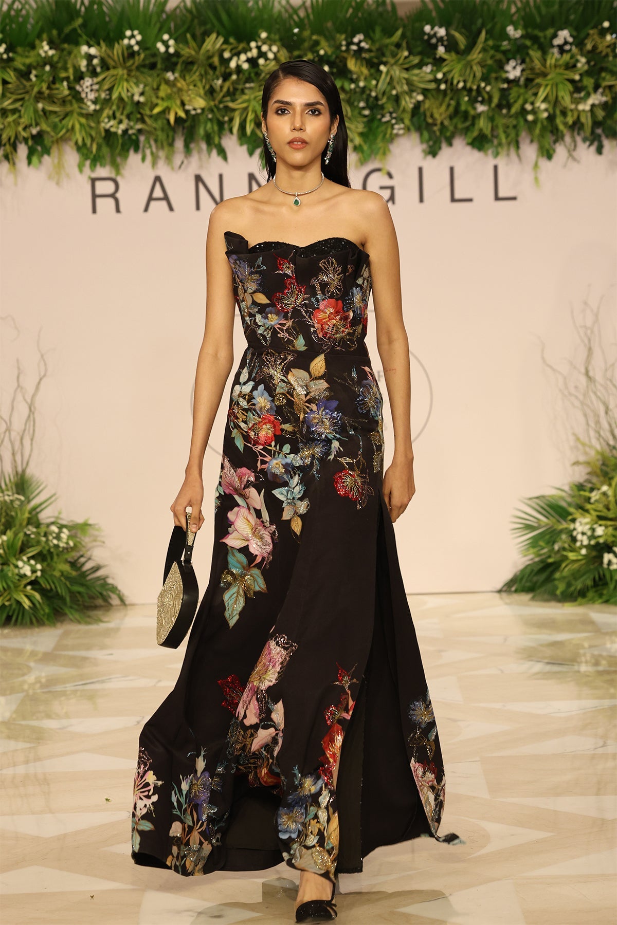 Lakshmi Rana in Sera Gown