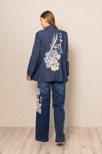 Vera Knotch Collar Jacket