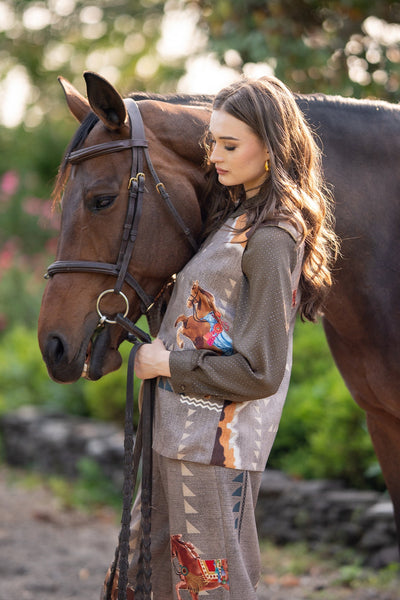 Mustang Overlap Blouse