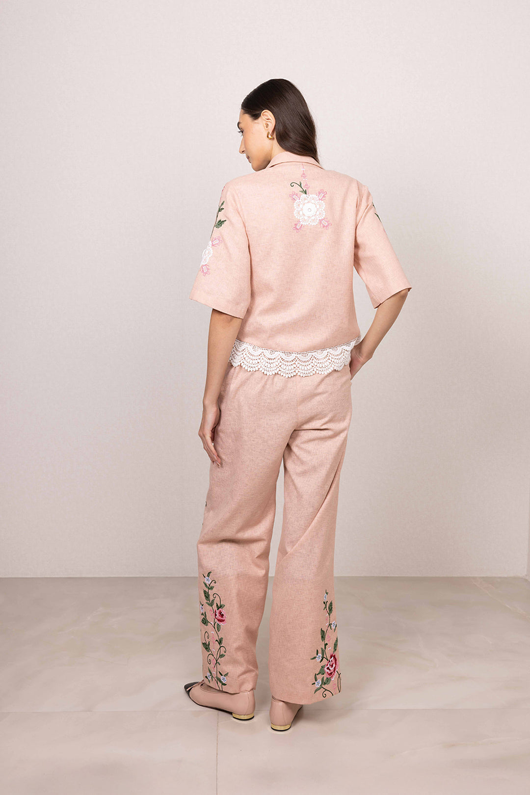 Alira Curved Hem Shirt and Pants
