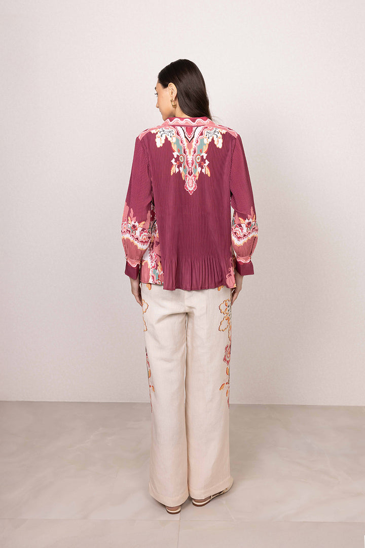 Eli Pleated Shirt and Pants