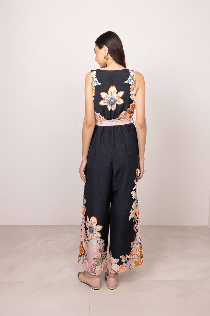 Avira V Neck Jumpsuit