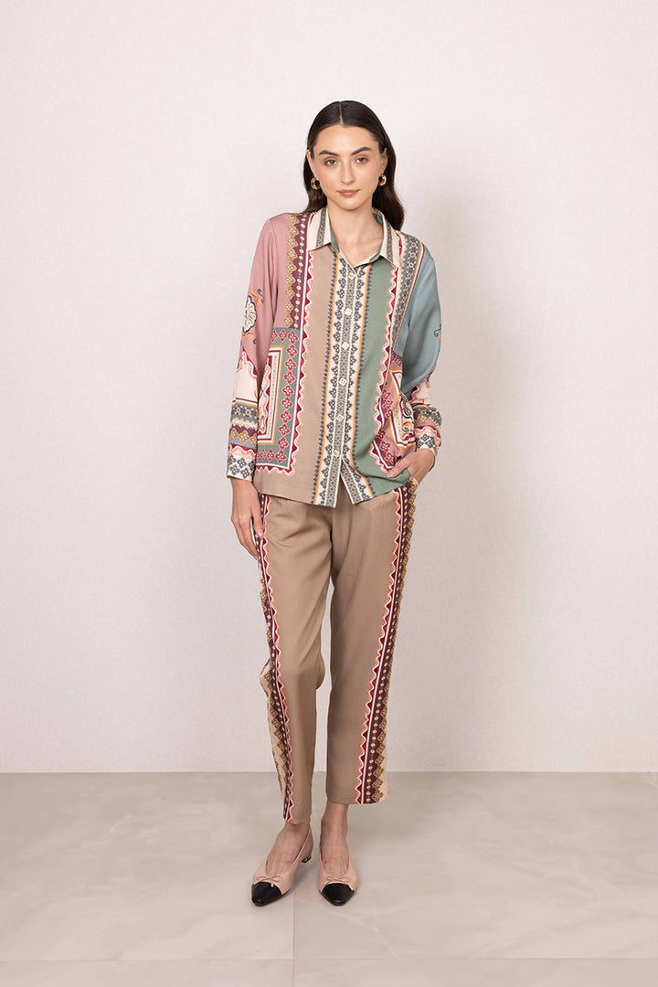 Eva Buttondown Shirt and Pants