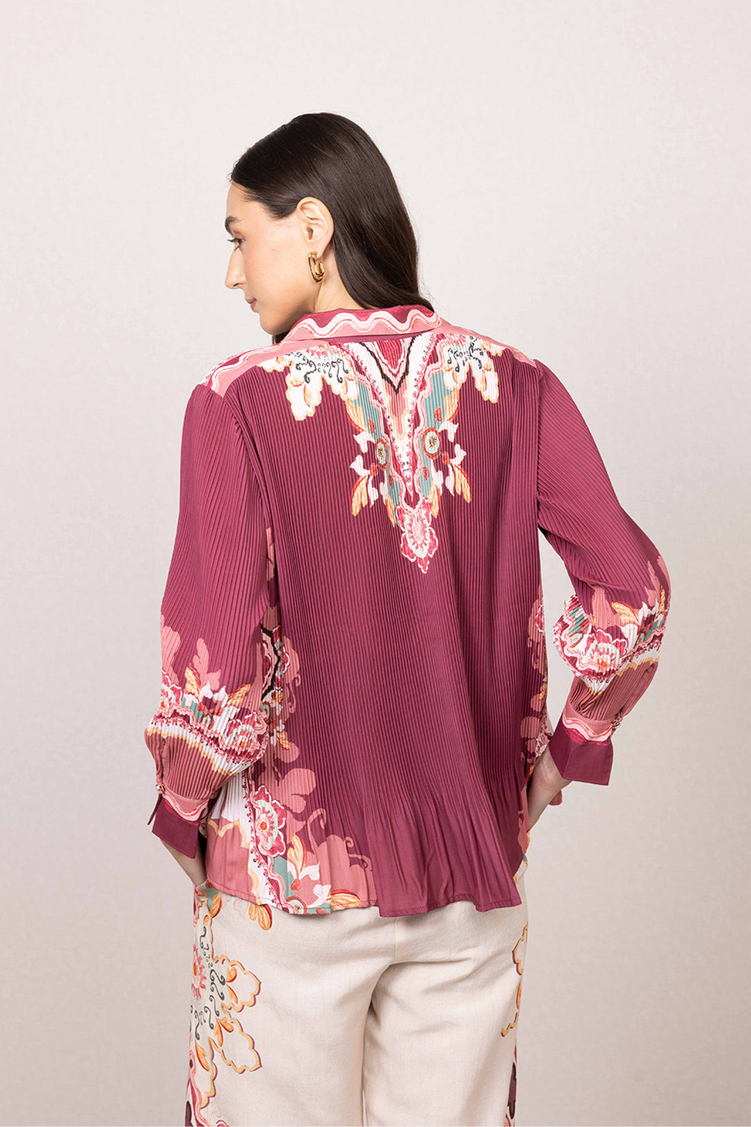 Eli Pleated Shirt and Pants