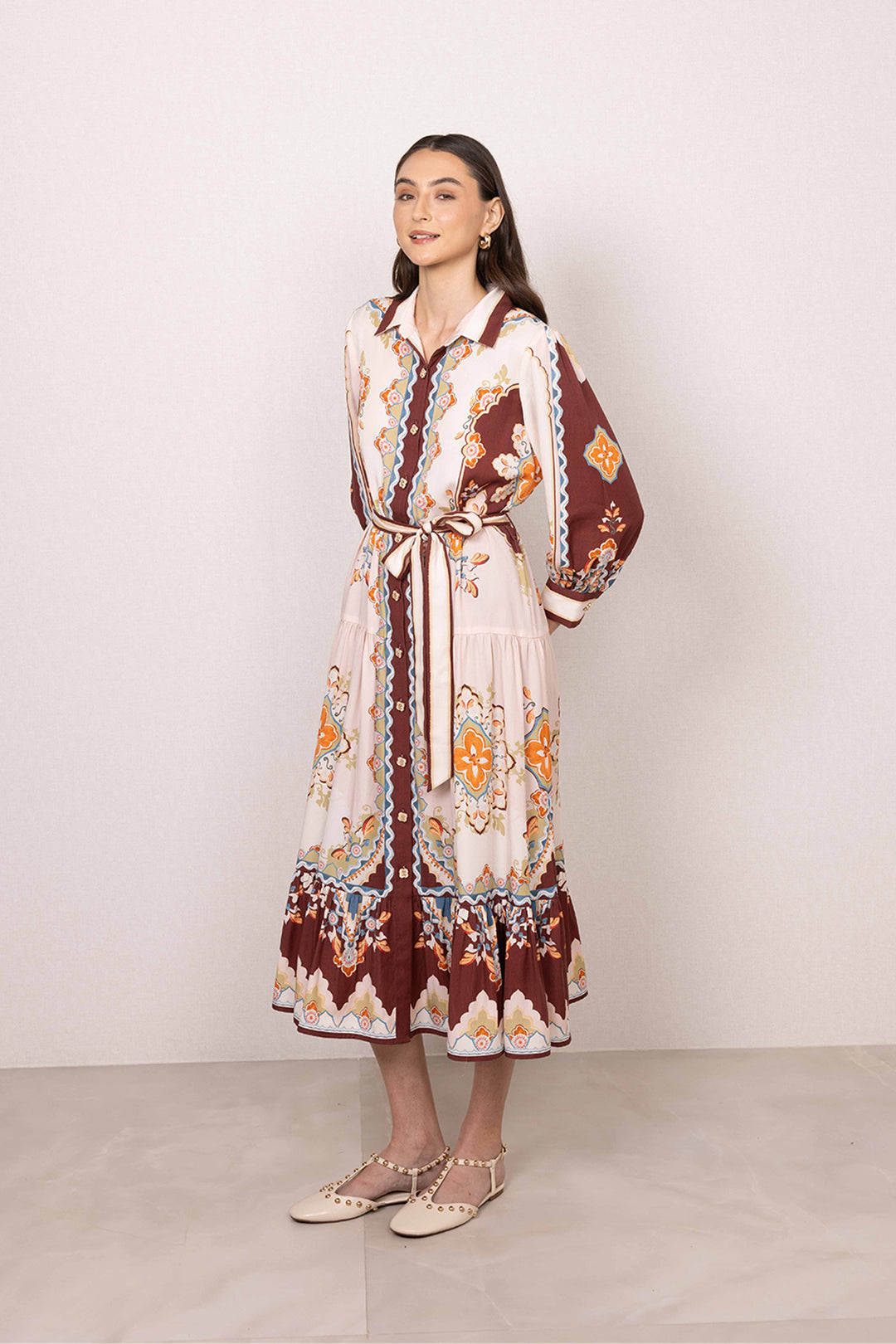 Vera Tier Shirt Dress