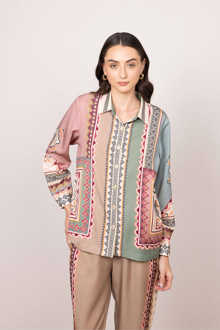 Eva Buttondown Shirt and Pants