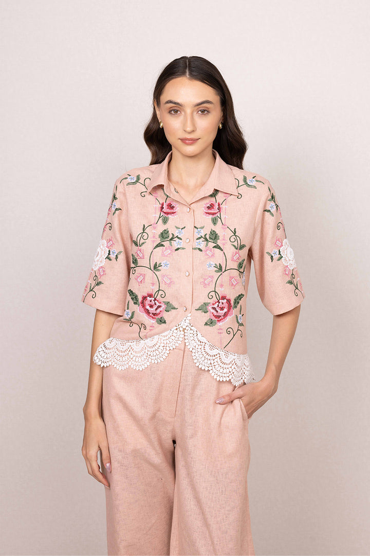 Alira Curved Hem Shirt and Pants