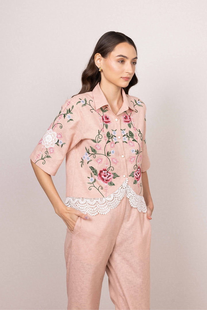 Alira Curved Hem Shirt and Pants
