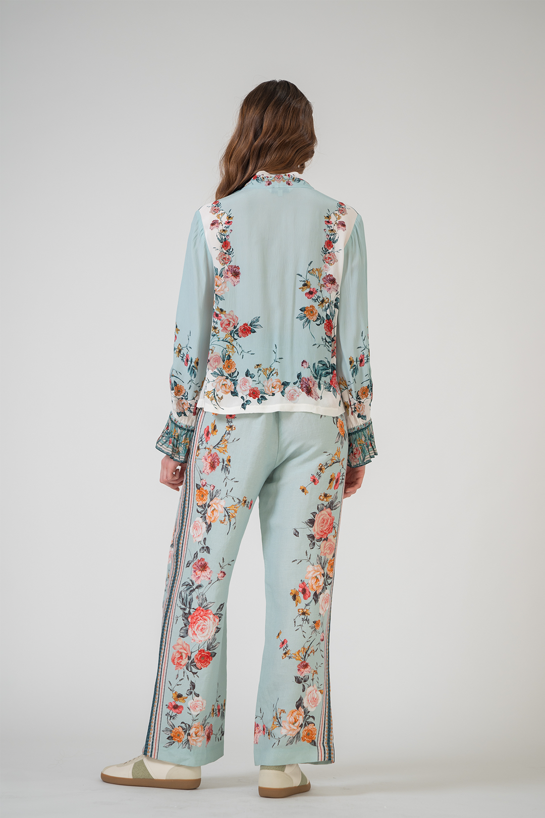 Isola Neck Tie Blouse