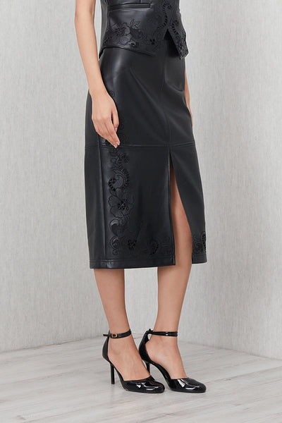 Viola Front Slit Skirt