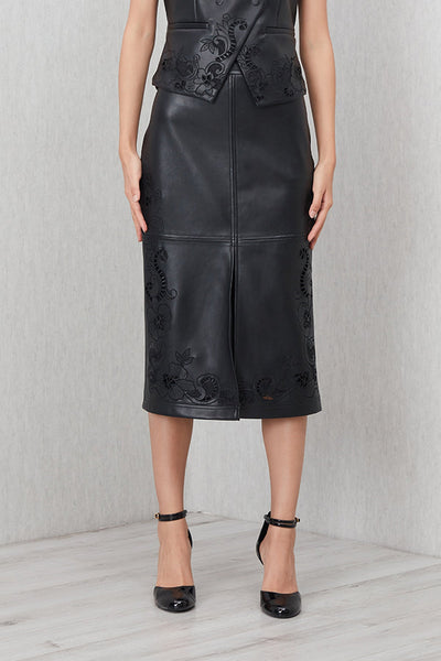 Viola Front Slit Skirt