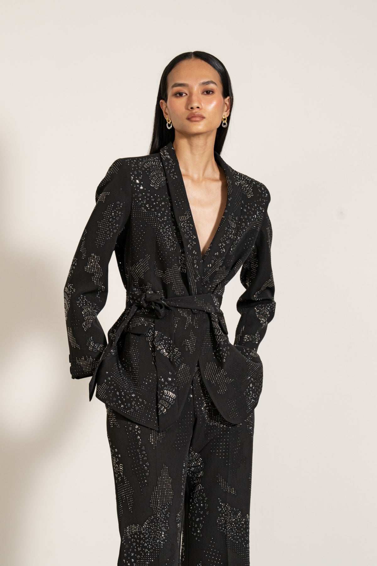 Shamita Shetty in Soluna Co-ord Set