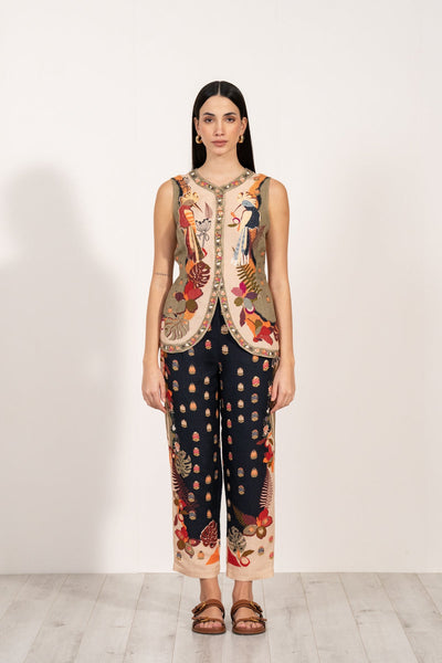 Daphne Sleeveless Waist Coat