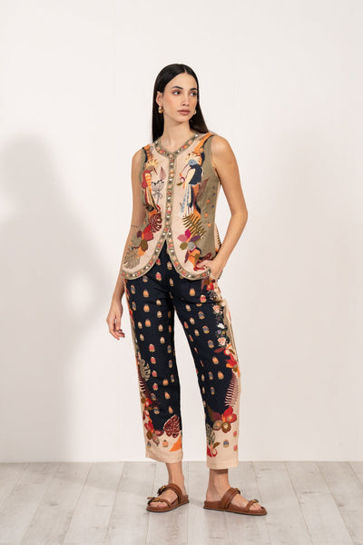 Daphne Sleeveless Waist Coat