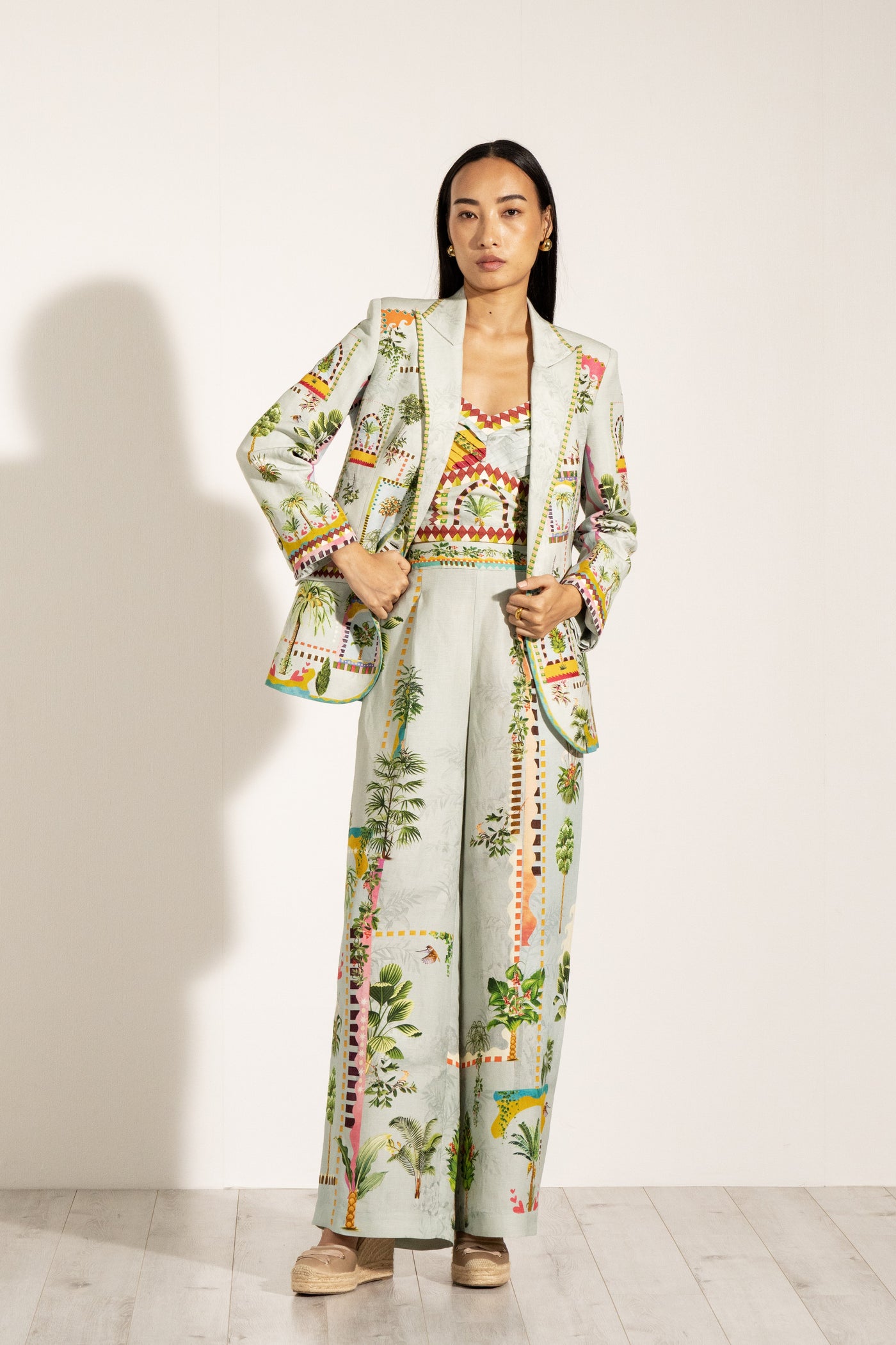 Prerna Mehra in Oslo Knot Collar Jacket