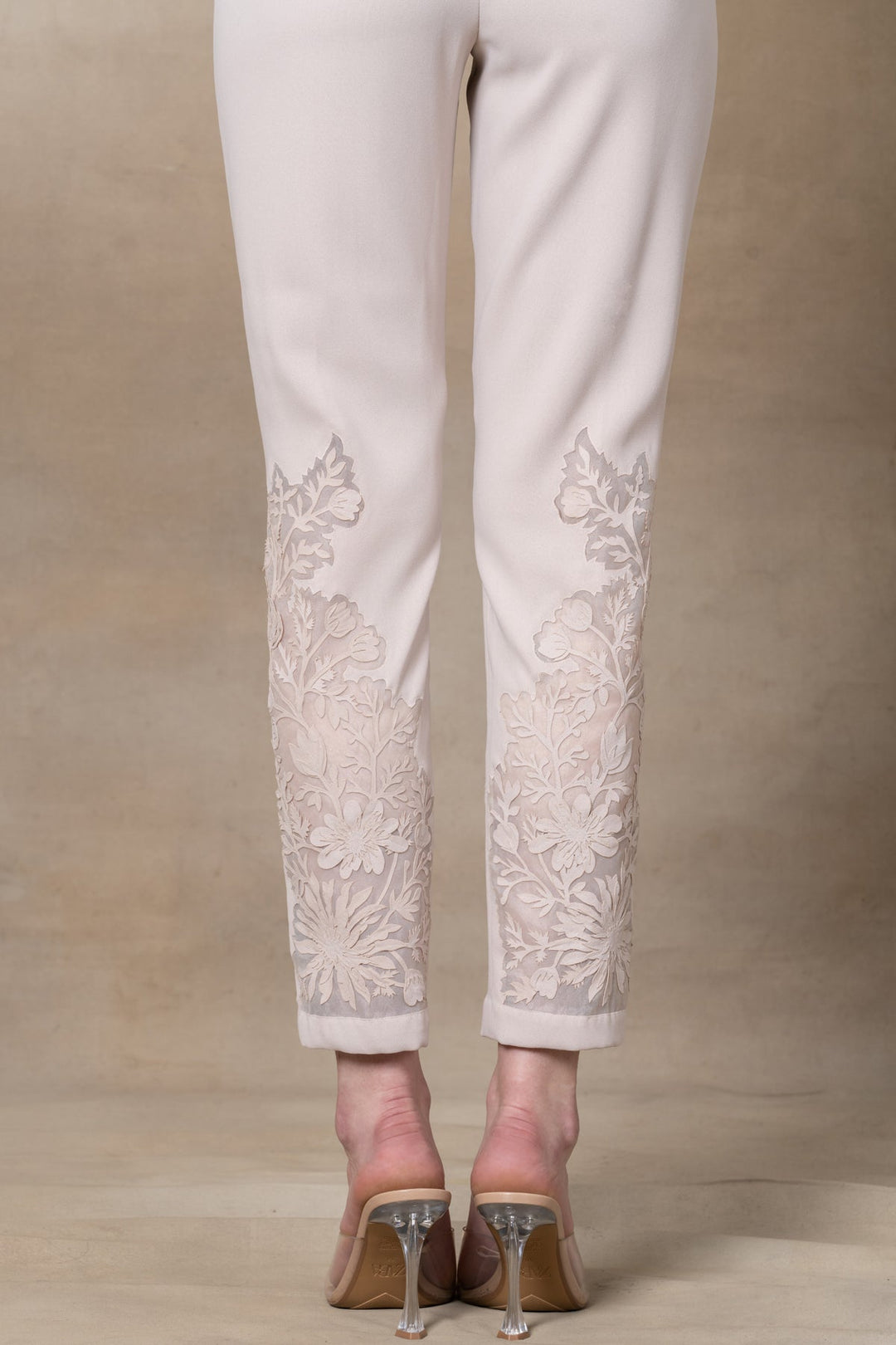 Lace Pants 51 Beige