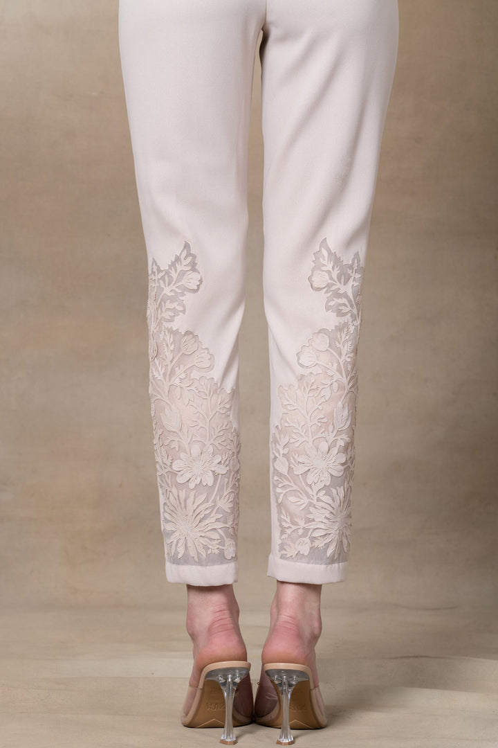 Lace Pants 51 Beige