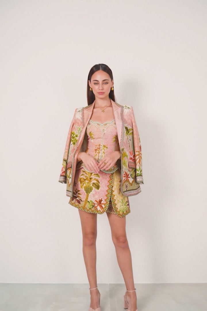 Dia Mirza in Bliss Scallop Top