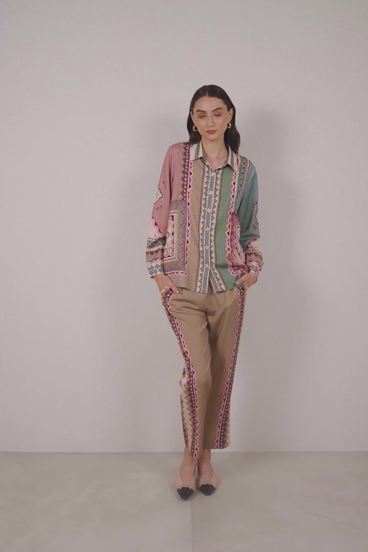 Eva Buttondown Shirt and Pants