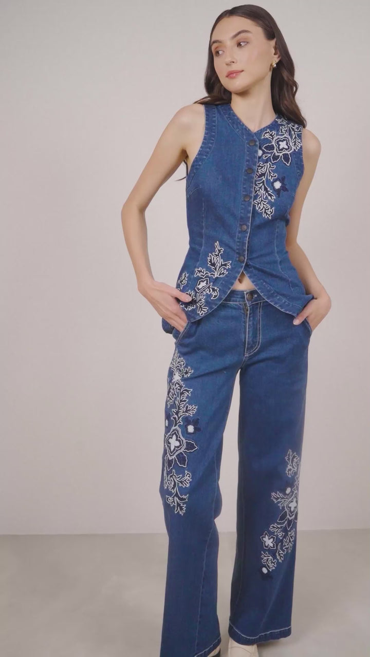 Tavin Wide Leg Pants