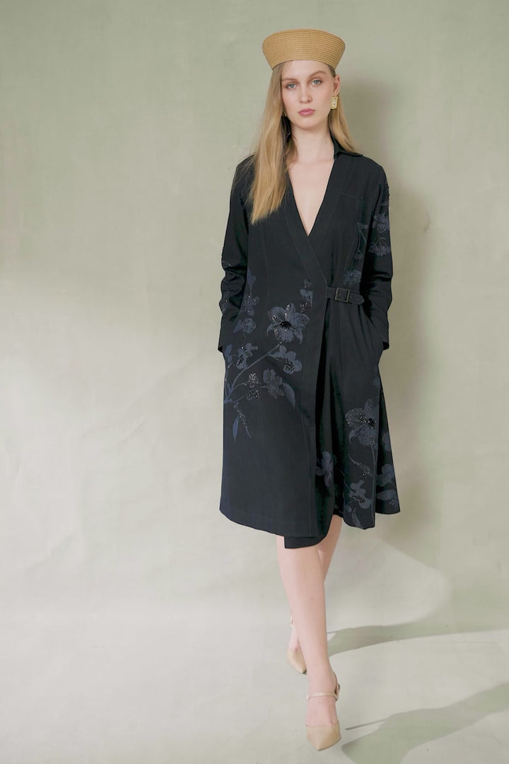 Bruma Wrap MIDI Dress