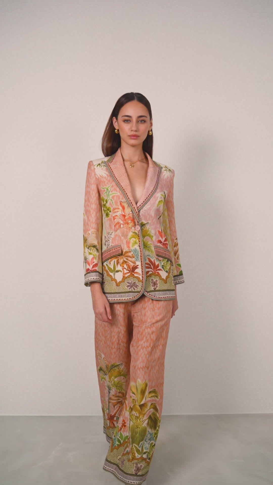 Dia Mirza in Jack Knotch Collar Jacket