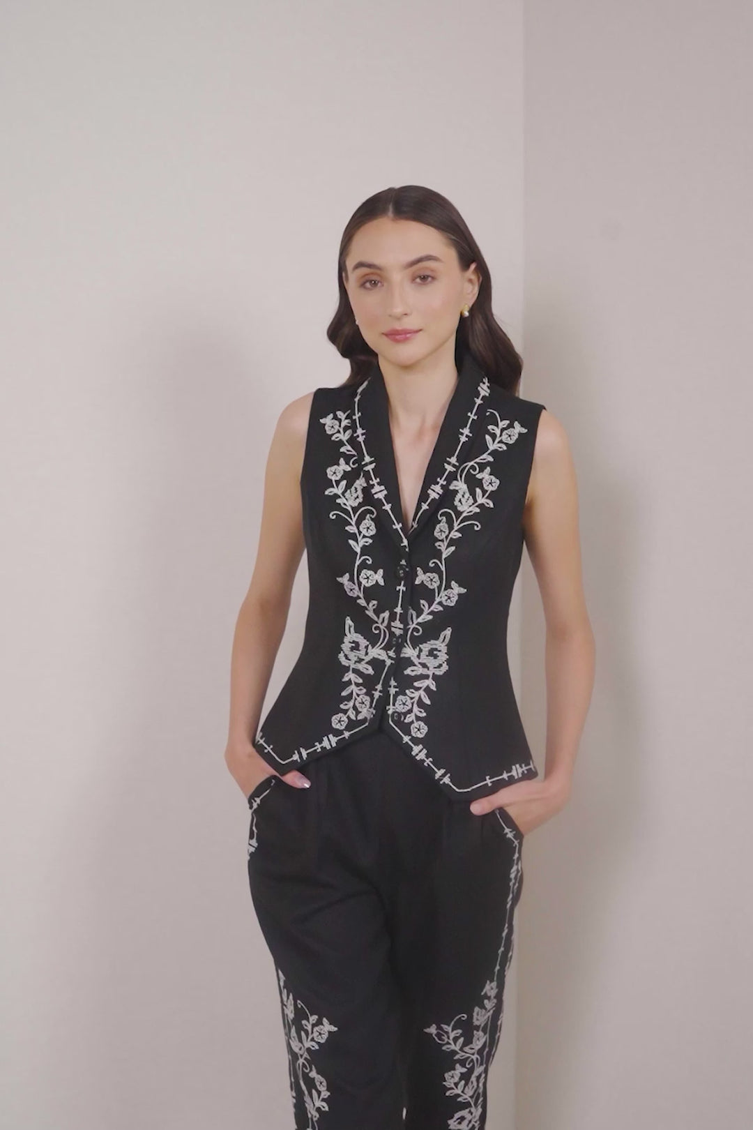Mirel Shawl Collar Waistcoat