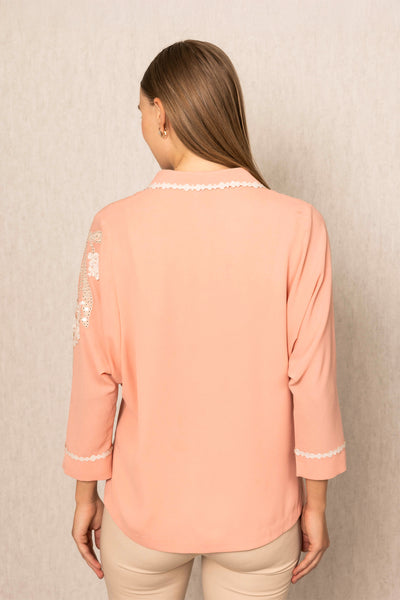 Meher Eyelet Top