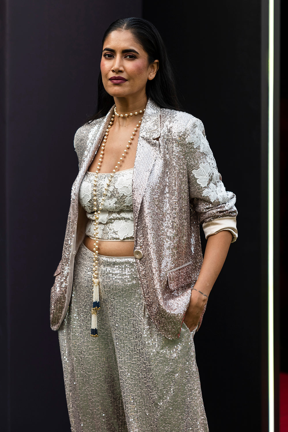 Alisha Pekha in Camil Matching set